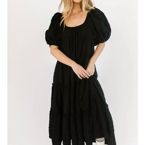 Shop Zoco Daymaker midi dress black S